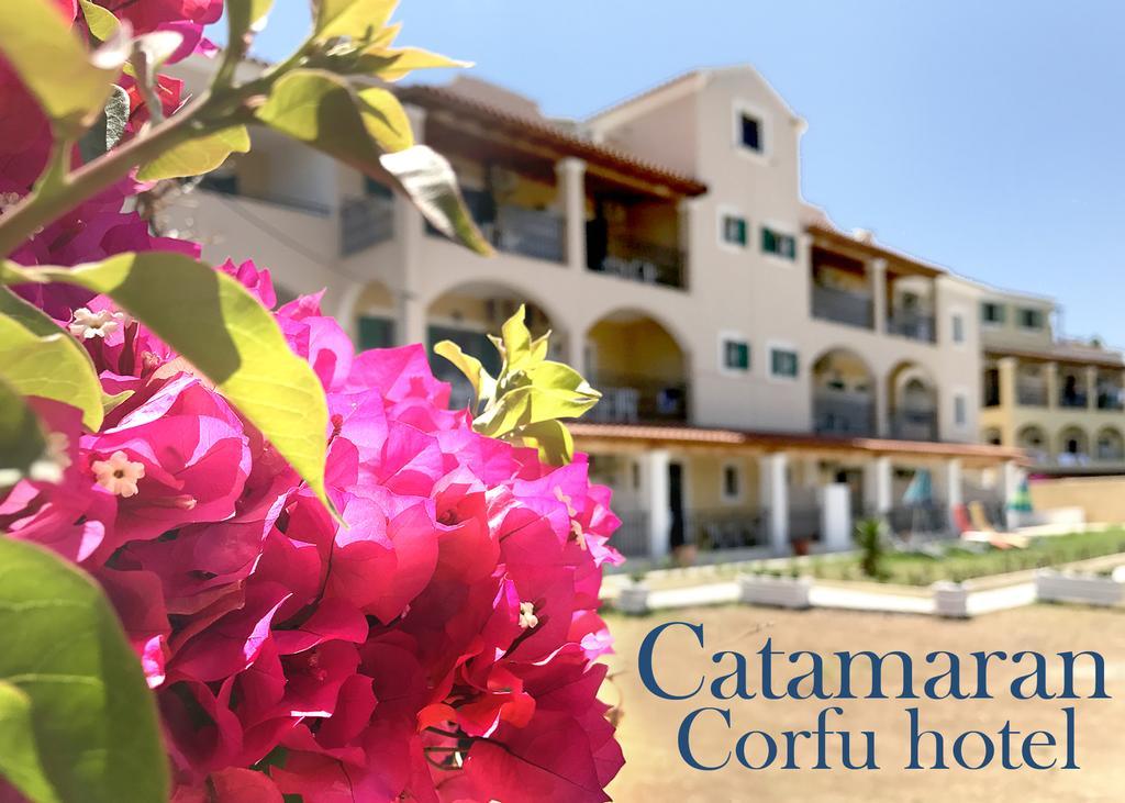 Catamaran Corfu Aparthotel Akharavi Extérieur photo